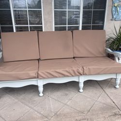 Large Wood Bench /Sofa 