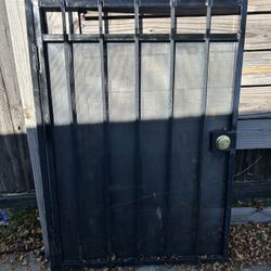 Fire Exit Window Bar And Pedestrian Gate