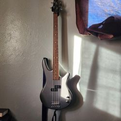 Electric Bass And Amp