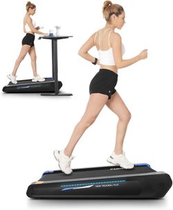 Walking Pad with Incline, Under Desk Treadmill, 260lbs Weight Capacity with Remote Control