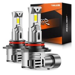 SEALIGHT Scoparc 9012 Bulbs, 30000LM Super Bright, 6500K Cool White Fog Lights With Cooling Fan, 60000+ Hour Lifespan, Easy Plug-N-Play Installation, 