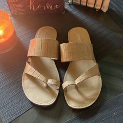 Beige Sandals