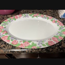 Beautiful Big Plate Each $5
