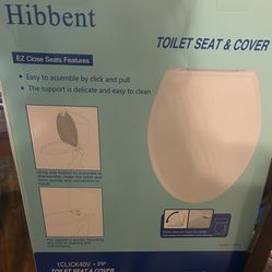 Hibbent toilet seat and cover
