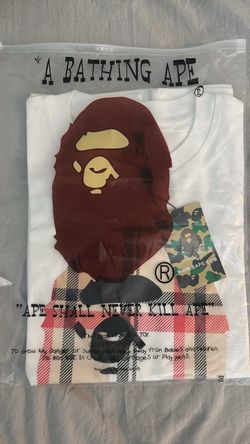 A Bathing Ape BAPE Graphic T-Shirt White