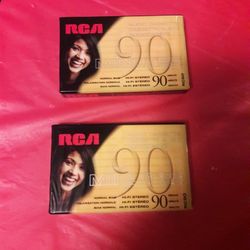 RCA Cassettes. 90 Min. $5 Each