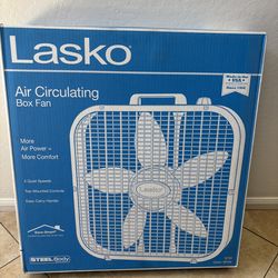 Lasso Save-Smart 3 Speed Box Fan