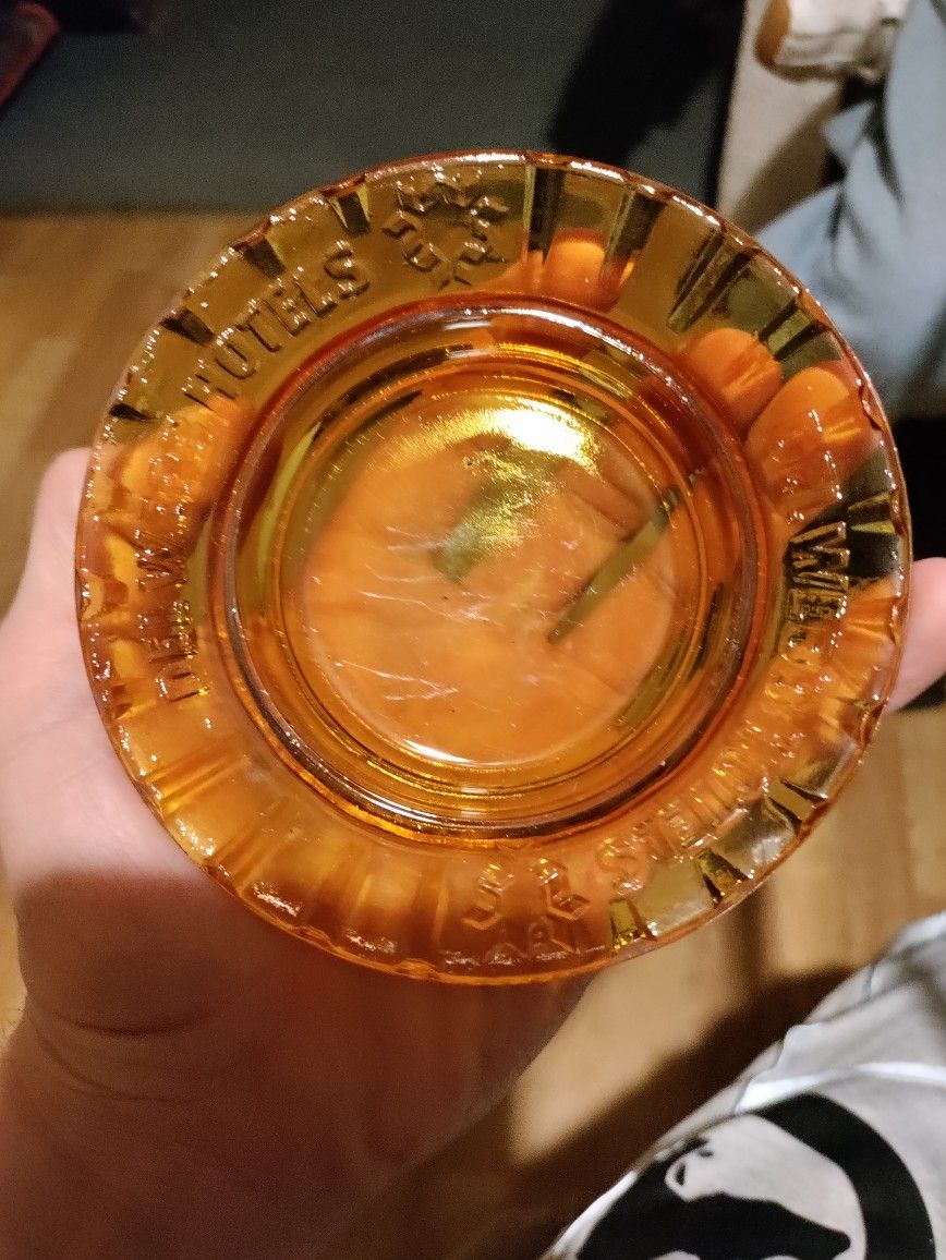 Vintage Del Webb Hotels Ashtray 