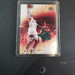 Allen Iverson Hard Court Floor Card