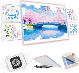 1500 Pieces Puzzle Board 3-in-1 Double-Sided & Rotating & Tilting
