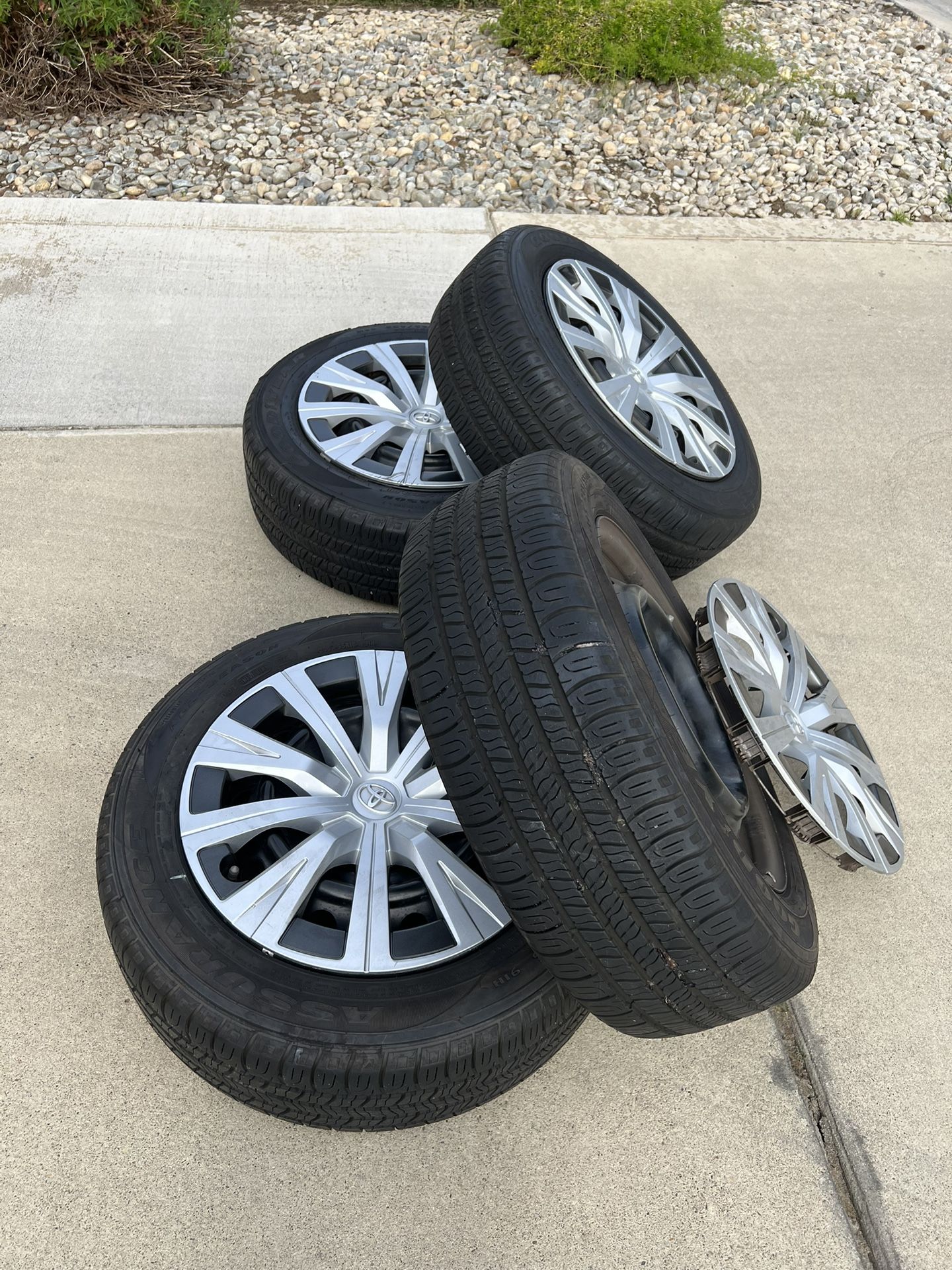 4 Tires For Toyota, In Perfect Condition
