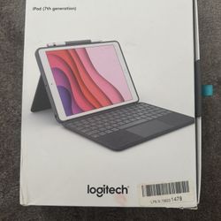 Logitech Combo Touch Detachable keyboard case with trackpad and Smart Connector technology