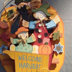 Welcome Harvest Wreath