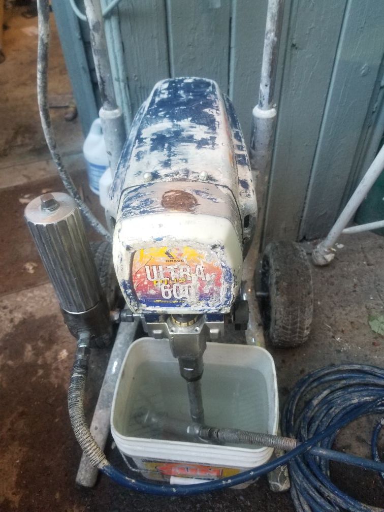 airless Paint sprayer Graco ultra 600 plus