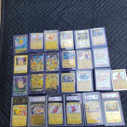 Electric Pokémon Collection . Just The Black Label Pikachu i want $1000!. Or $800! For rest. $1777 [= or best offer for all. No sad stories for discou