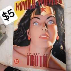 Wonder Woman Spirit Of Truth Comic Book