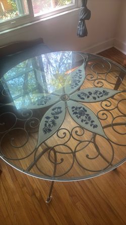 Glass table