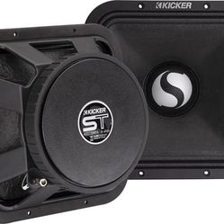 Kicker 49ST9MR4

ST-Series 9" midrange speakers (4-ohm) — designed for SPL-level competition

