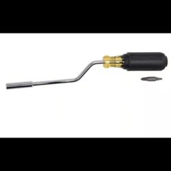 Klein Tools 6 In. Interchangeable Rapi-Driv Screwdriver- Cushion Grip Handle