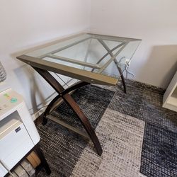 Modern Glass Office Desk