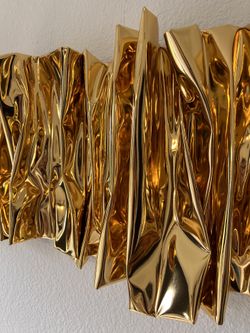 Gold Reflective Wall Art