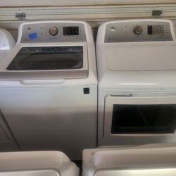 Washer And Dryer Electric General Electric Caňon Size Capacity Plus Tub Whit Warranty 500 Have More Set's 