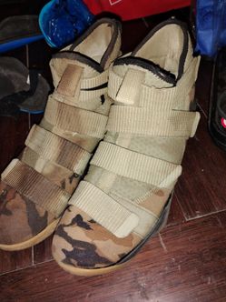Nike LeBron Soldier Camo Sneakers