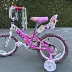 Bicycle with Doll Seat, Bell  & Streamers