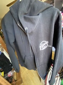 Small Hanes Black Sweater 