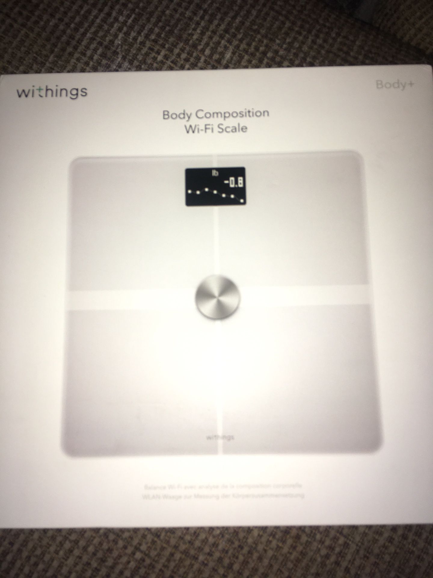 Withings Body+ Body Composition Wi-Fi Scale(White)