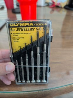 6 PC jewelers screwdriver set