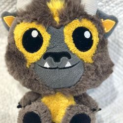 Welmore forest mulch plush monster stuffed animal toy. 7 in