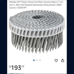 Hitachi Fiber Cement Nails