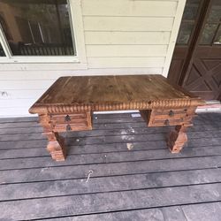 Solid Wood Desk 