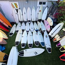 Surfboard Sale! Shortboard Surf Board Channel Islands Lost Pyzel Sharpeye JS Firewire Christenson Rusty)