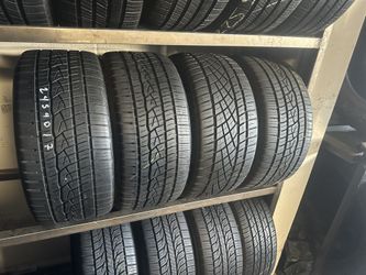 SET OF TIRE 245 40 17 CONTINENTAL 85% LIFE