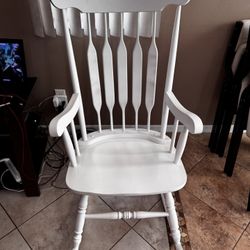 Wooden Rocking Chair Like New