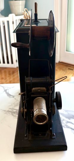 1920s Bing Werke Bavaria 35mm Hand-Crank Silent Movie Projector - Vintage Cinema Decor-Antique!
