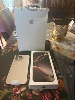 🔥 iPhone 16 Pro Max 256GB – New • Unlocked🔥