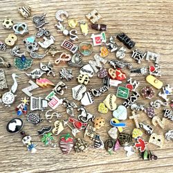100 NEW Origami Owl Floating Charms Huge Lot Bundle Living Locket Mix Jewelry Lot #3
