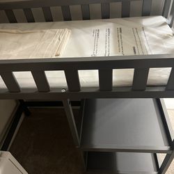 Palisades Grey Changing Table, Never Used 