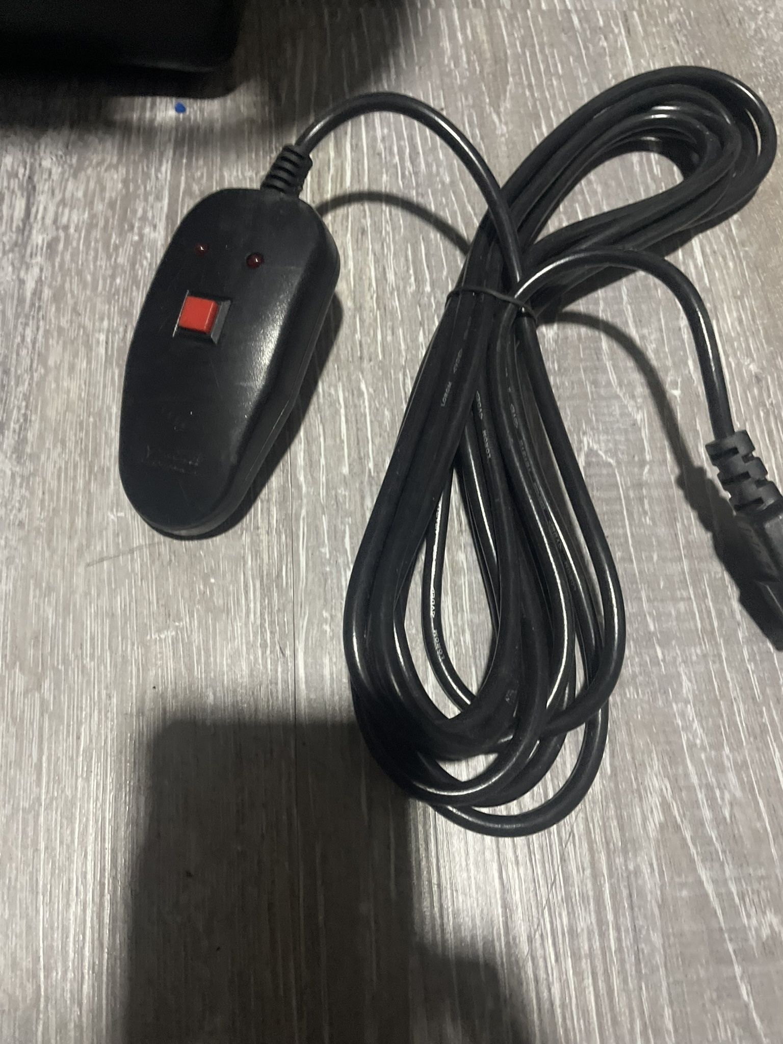 Party fog machine corded controller . New