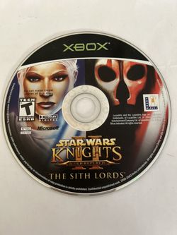 XBOX 360 Star Wars II Knights Of The Old Republic The Sith Lords No Cover