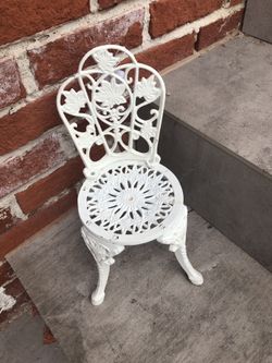 Decorative mini chair for flowers if Home decor 11 inches