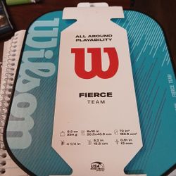 WILSON FIERCE TEAM PICKLEBALL PADDLE