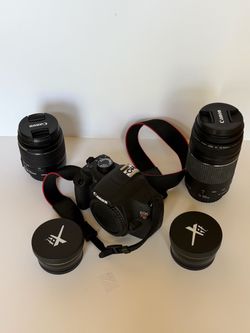 Canon Rebel T5 Camera & Lenses