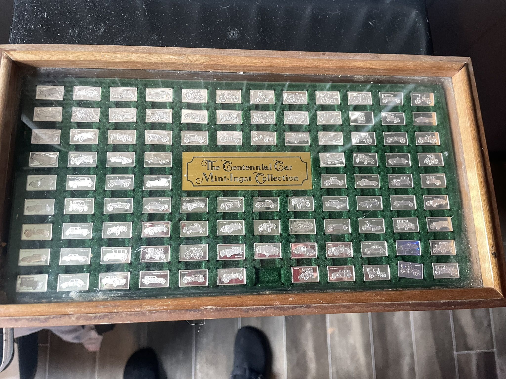 The Centenmial Car Mini-Ingot Collection