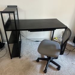 Desk And Chair