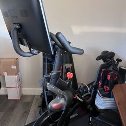 Peloton Bike Shoes And Weights 