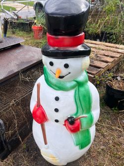 38” snowman blowmold